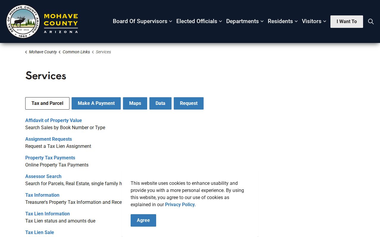 Mohave County residents directory official services gateway