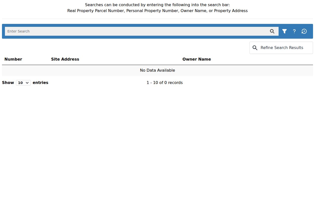 Mohave County neighbors direct assessor parcel search